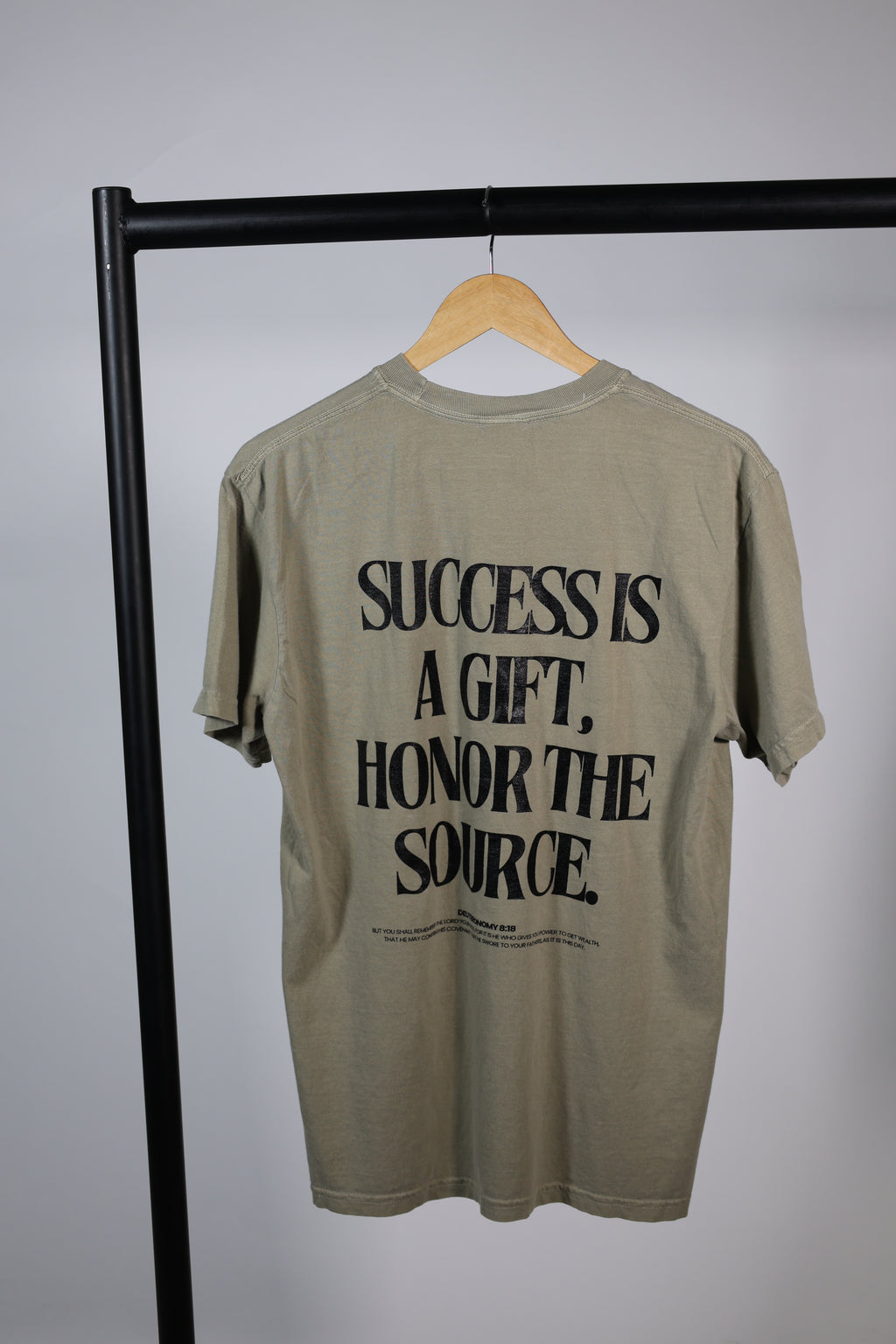 Honor the Source : Army Green & Black