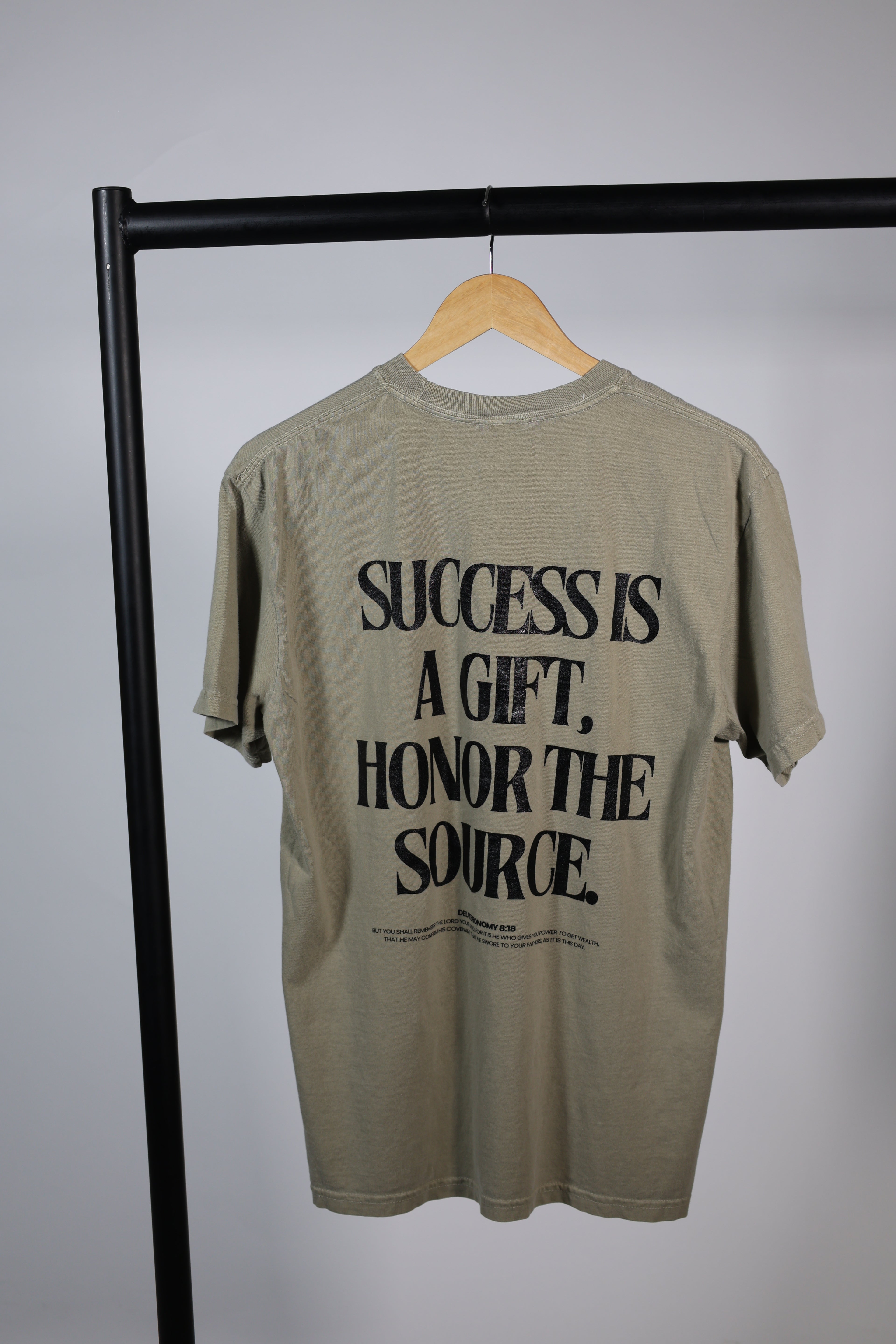 Honor the Source : Army Green & Black