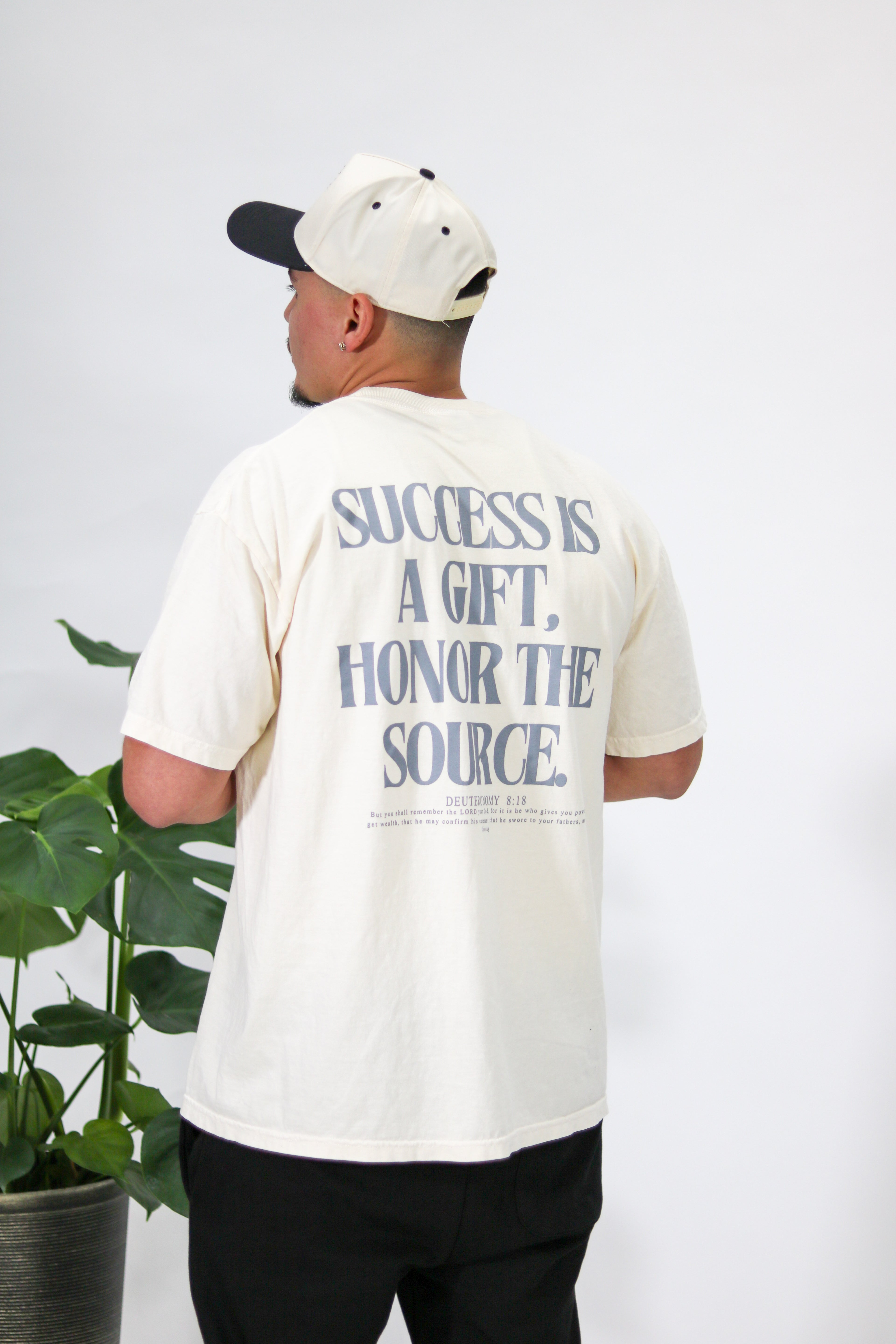 Honor the Source : Ivory & Light Grey