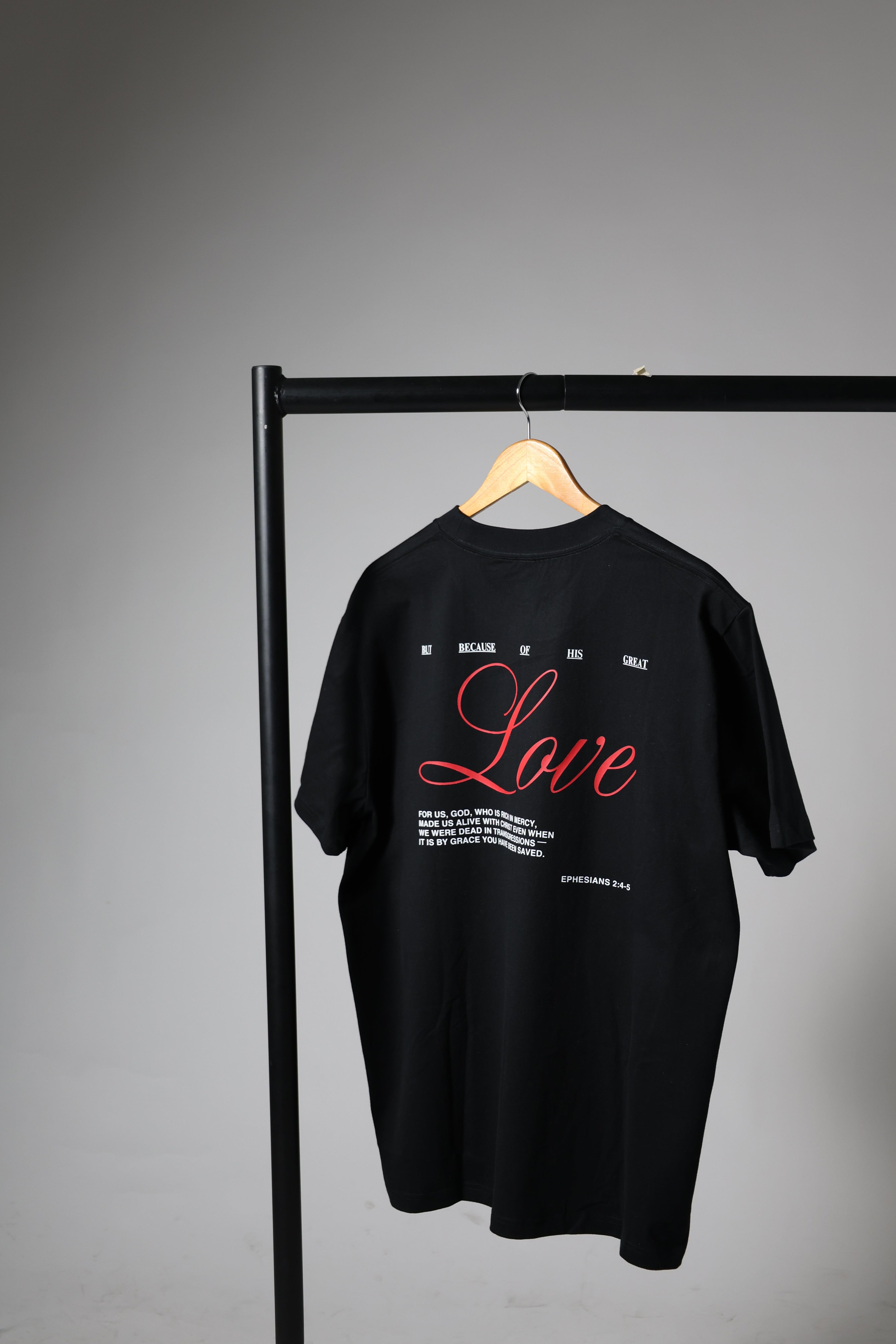 God's Love Tee : Black
