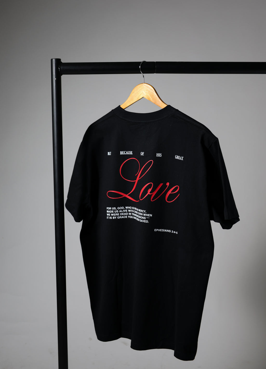 God's Love Tee : Black