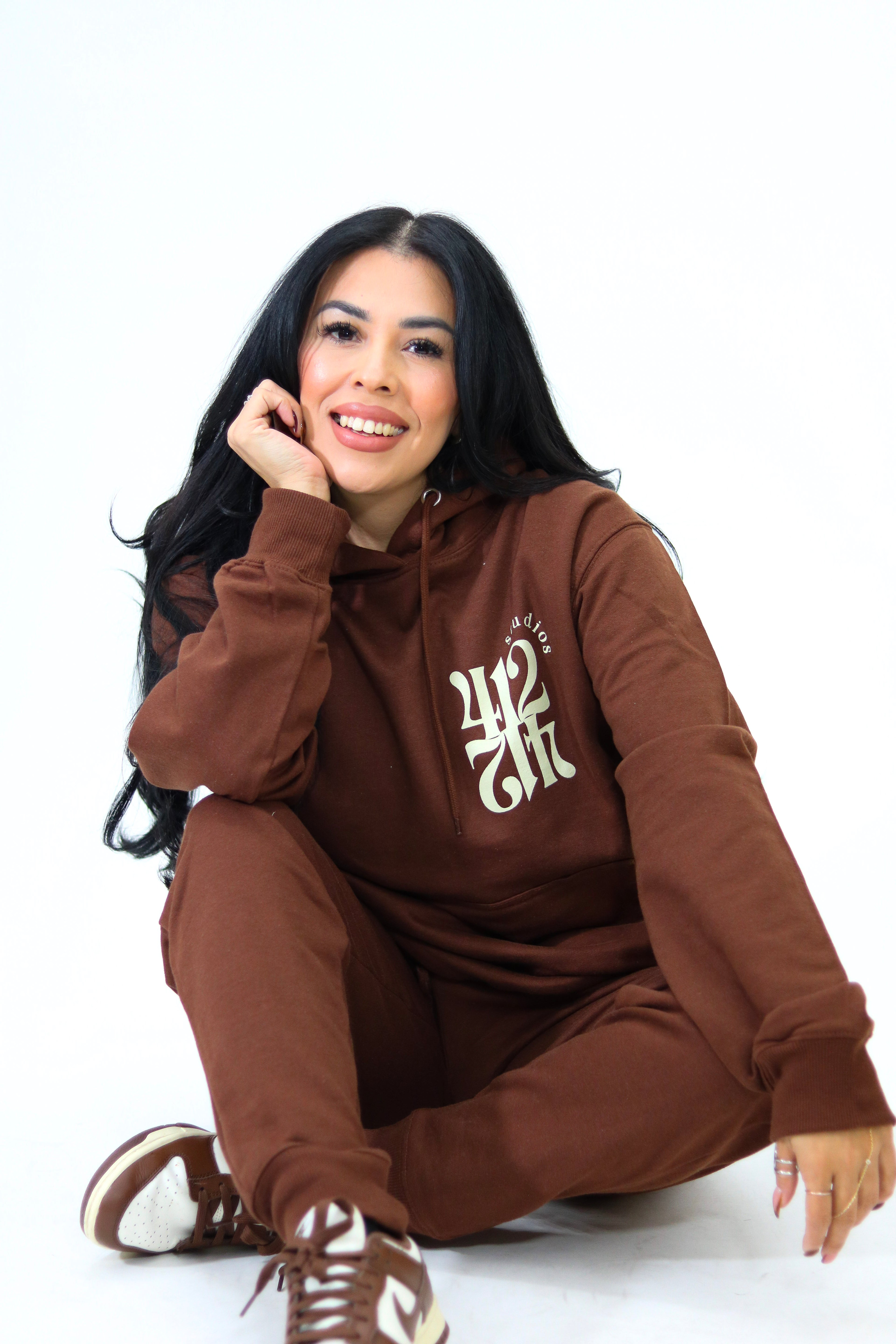 The Blueprint Sweatsuit : Brown