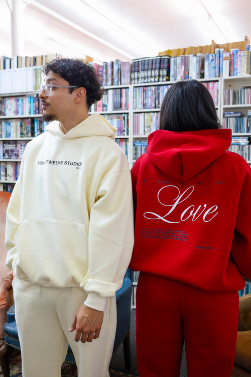 God's Love Sweatsuit : Ivory