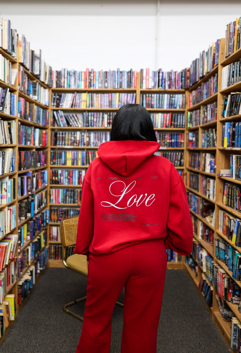 God's Love Sweatsuit : Red